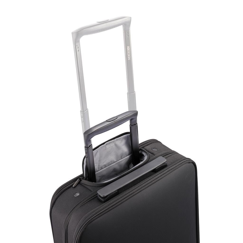 XD DESIGN TRAVEL BAG FLEX FOLDABLE TROLLEY BLACK P/N: P705.811 цена и информация | Kohvrid, reisikotid | kaup24.ee