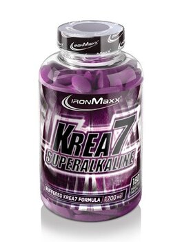 IronMaxx Krea7 Superalkaline, 90 таблеток цена и информация | Креатин | kaup24.ee