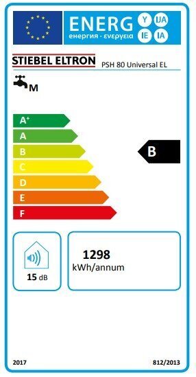 Boiler PSH Universal EL Stiebel Eltron, 80 l hind ja info | Boilerid | kaup24.ee