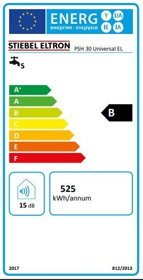 Boiler PSH Universal EL Stiebel Eltron, 30 l hind ja info | Boilerid | kaup24.ee