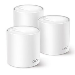 Беспроводной маршрутизатор|TP-LINK|Wireless Router|3-pack|2900 Mbps|Mesh|Wi-Fi 6|3x10/100/1000M|Количество антенн 2|DECOX50(3-PACK) цена и информация | Точки беспроводного доступа (Access Point) | kaup24.ee