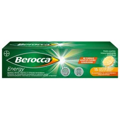 Toidulisand Berocca Energy kihisev tab. N15 hind ja info | Vitamiinid, toidulisandid, preparaadid tervise heaoluks | kaup24.ee