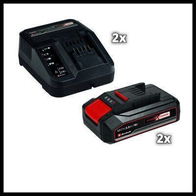 Lawn Mower Einhell GE-CM 36/33 Li (2x2,5Ah) Battery Black, Red hind ja info | Muruniidukid | kaup24.ee