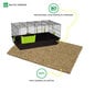 Comfort Mat 100% kanepikiududest matt loomadele, 40 x 25 cm hind ja info | Põhk ja hein väikeloomadele | kaup24.ee
