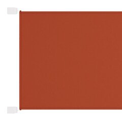 vidaXL vertikaalne varikatus, terrakota, 180 x 360 cm, Oxfordi kangas цена и информация | Зонты, маркизы, стойки | kaup24.ee
