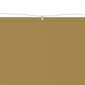 vidaXL vertikaalne varikatus, beež, 180 x 1200 cm, Oxfordi kangas цена и информация | Päikesevarjud, markiisid ja alused | kaup24.ee