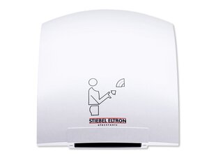 Сушилка для рук STIEBEL ELTRON инфракрасный датчик HTT 4 WS  Turbotronic 2600 W,  белый цена и информация | Аксессуары для ванной комнаты | kaup24.ee