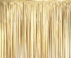 Riputatav dekoratsioon, fooliumist kardin 100 х 200 cm (värv: mat light gold) SH-KMJZ hind ja info | Peokaunistused | kaup24.ee