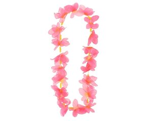 Hawaii kaelaehe, värv: pink (DJ-NHMR) 3392 hind ja info | Karnevali kostüümid | kaup24.ee