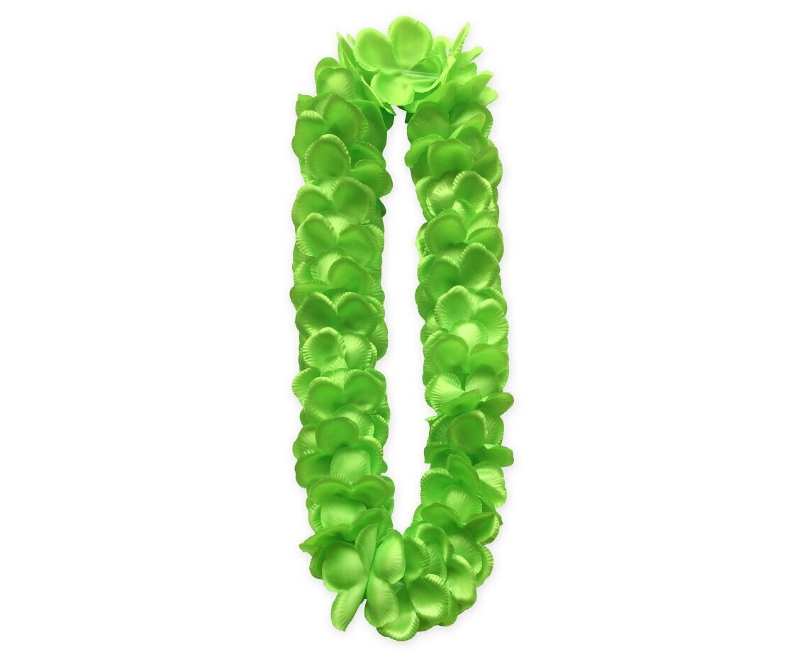 Hawaii kaelaehe, värv: roheline (NHSZ-ND) 6281 цена и информация | Karnevali kostüümid | kaup24.ee