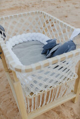 Плетеная доска - белая 3,6 м цена и информация | Детские подушки, конверты, спальники | kaup24.ee