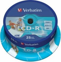 CD-R plaadid Verbatim 43439 hind ja info | Vinüülplaadid, CD, DVD | kaup24.ee