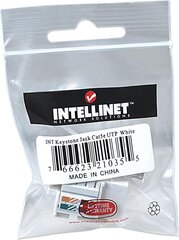 Moodul Keystone Intellinet RJ45 UTP Cat5e valge Punch-Down hind ja info | Kaablid ja juhtmed | kaup24.ee