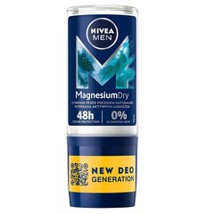 Deodorant Nivea Magnesium Dezodorant Dry 48H - Roll-on, 50ml цена и информация | Дезодоранты | kaup24.ee