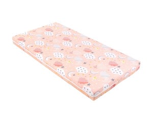 Madrats beebidele Kikkaboo Fantasia Plus 70x140x8 сm, Clouds Peach цена и информация | Матрасы | kaup24.ee