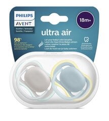 Пустышки Philips Avent Ultra, 18 мес. + цена и информация | Соски на бутылочку | kaup24.ee