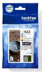 Brother LC422VALDR, разные цвета цена и информация | Картриджи для струйных принтеров | kaup24.ee