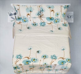 Хлопковый чехол на одеяло 135х200см цена и информация | Комплекты постельного белья | kaup24.ee