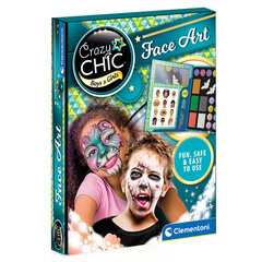Краски для лица на Хэллоуин Clementoni Crazy Chic цена и информация | Принадлежности для рисования, лепки | kaup24.ee