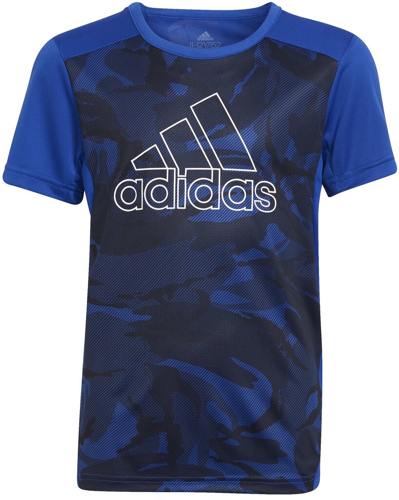 Adidas T-Särgid B Seas Tee Blue HC3045 HC3045/176 цена и информация | Poiste särgid | kaup24.ee