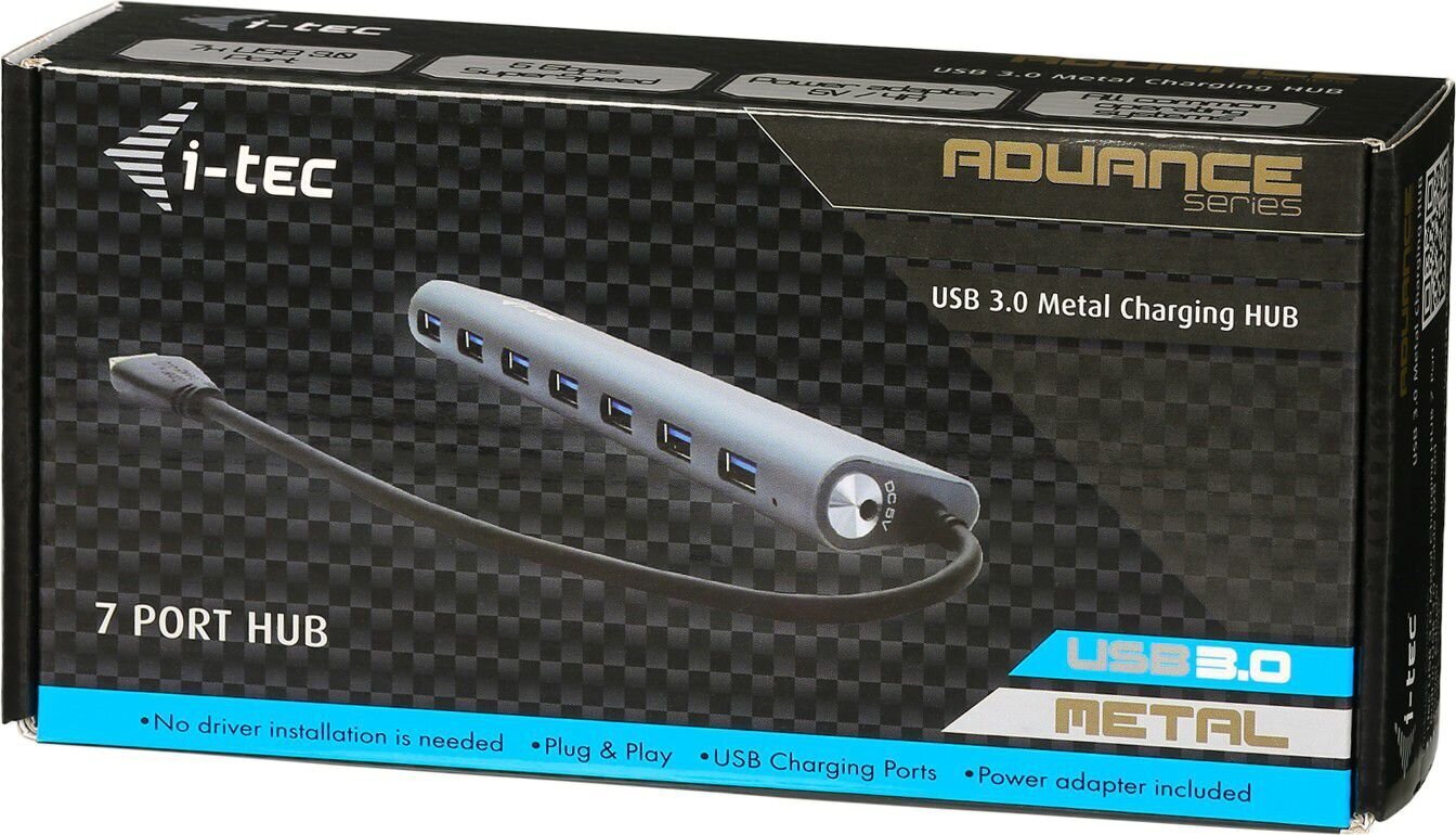 Adapter I-TEC U3HUB778 hind ja info | USB jagajad, adapterid | kaup24.ee