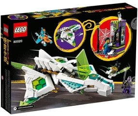 80020 LEGO® Monkie Kid valge draakoni lennuk цена и информация | Конструкторы и кубики | kaup24.ee
