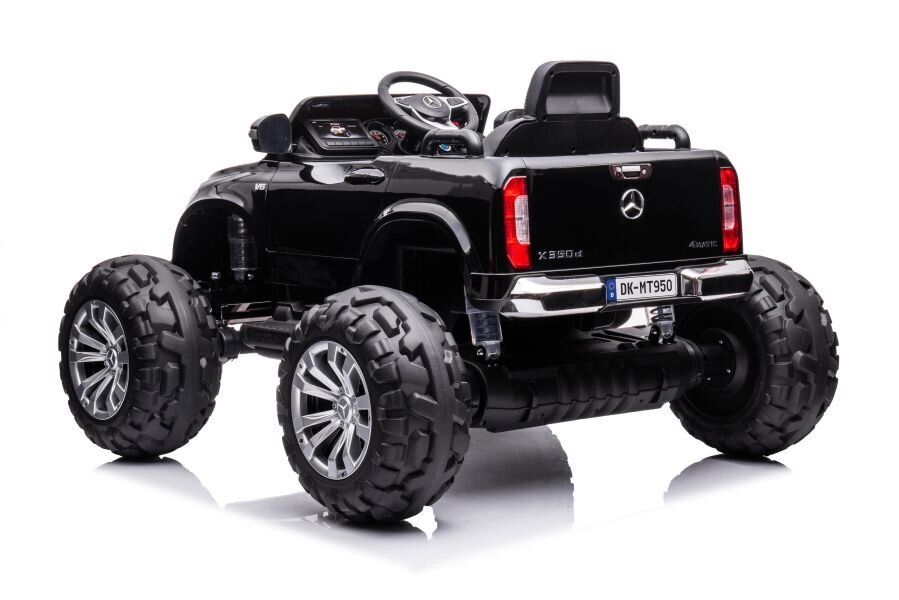 Elektriauto lastele Mercedes DK-MT950 4x4, must hind ja info | Laste elektriautod | kaup24.ee