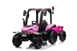 Электрический трактор для детей BLT-206, розовый цена и информация | Электромобили для детей | kaup24.ee