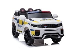 Elektriauto lastele BBH-021 Police, valge hind ja info | Laste elektriautod | kaup24.ee