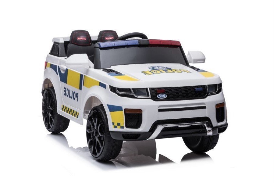 Elektriauto lastele BBH-021 Police, valge цена и информация | Laste elektriautod | kaup24.ee