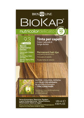 Biokap Nutricolor Delicato Rapid 9.3 / Ekstrahele kuldblond / Kiir-püsivärv цена и информация | Краска для волос | kaup24.ee