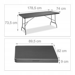 Välimööblikomplekt Catering Rattan Style, 3-osaline, hall цена и информация | Комплекты уличной мебели | kaup24.ee