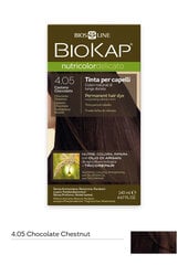 Biokap Nutricolor Delicato 4.05 / šokolaadikastan / püsivärv hind ja info | Juuksevärvid | kaup24.ee