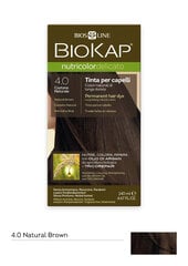 Краска для волос Biokap Nutricolor Delicato 4.0  / Natural Brown цена и информация | Краска для волос | kaup24.ee