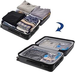 Вакуумные мешки, 60x80 см, 12 шт. цена и информация | Вешалки и мешки для одежды | kaup24.ee