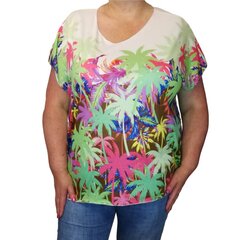 Женская блуза с цветным узором  Moda Italia, 198-4 цена и информация | Женские блузки, рубашки | kaup24.ee