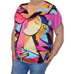 Женская блуза с цветным узором  Moda Italia, 198-6 цена и информация | Женские блузки, рубашки | kaup24.ee