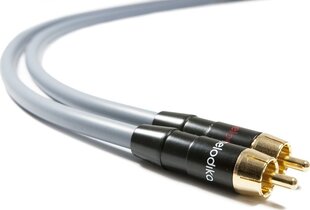 Melodika RCA (Cinch) x2 - RCA (Cinch) x2 5м цена и информация | Кабели и провода | kaup24.ee