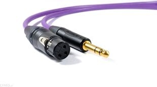 Melodika Jack 6.3mm - XLR 1m hind ja info | Kaablid ja juhtmed | kaup24.ee