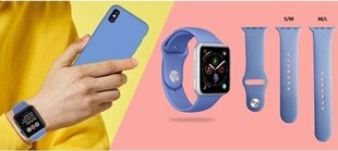 Закаленное стекло Puro для Apple Watch 7 (45 мм) цена и информация | Аксессуары для смарт-часов и браслетов | kaup24.ee