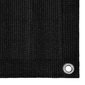 vidaXL rõdusirm, must, 120 x 300 cm, HDPE цена и информация | Päikesevarjud, markiisid ja alused | kaup24.ee