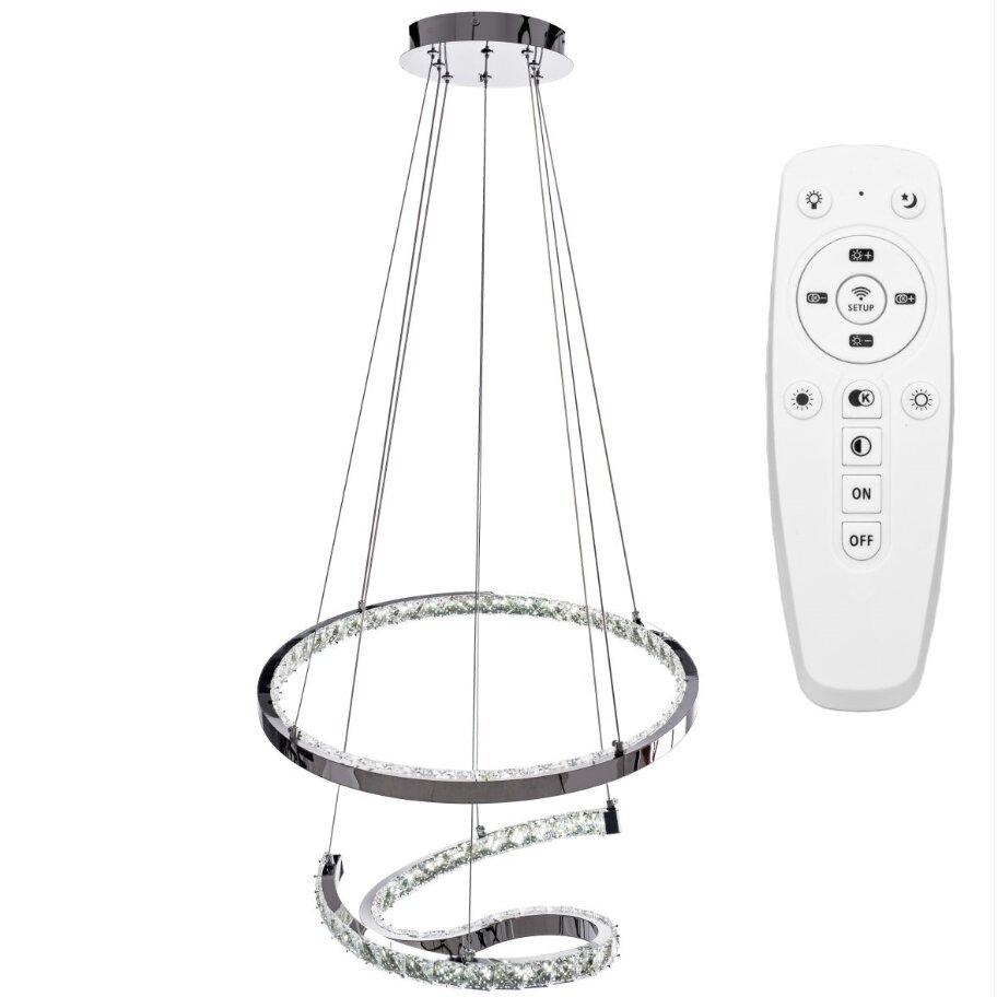 Rippuv kristalllamp LED-AP773-2CP цена и информация | Rippvalgustid | kaup24.ee