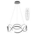 Kaasaegne LED-laelamp + piloot APP801-CP Twist Chrome