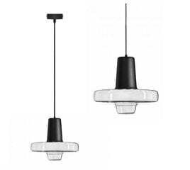Rippuv lampi must LED-rakendus552-1CP klaas hind ja info | Rippvalgustid | kaup24.ee