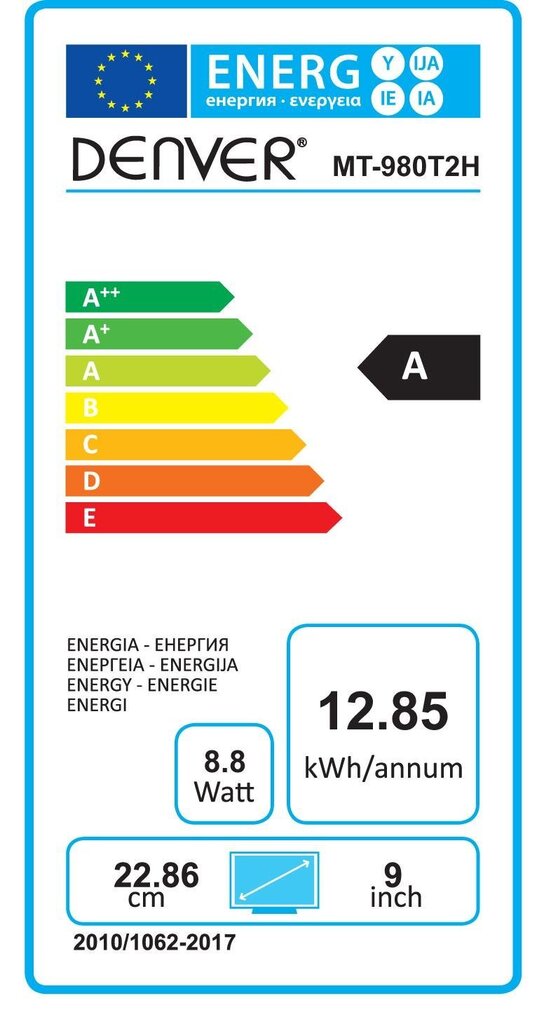 DVD-mängija Denver MT-980T2H hind ja info | Blu-Ray ja DVD mängijad | kaup24.ee