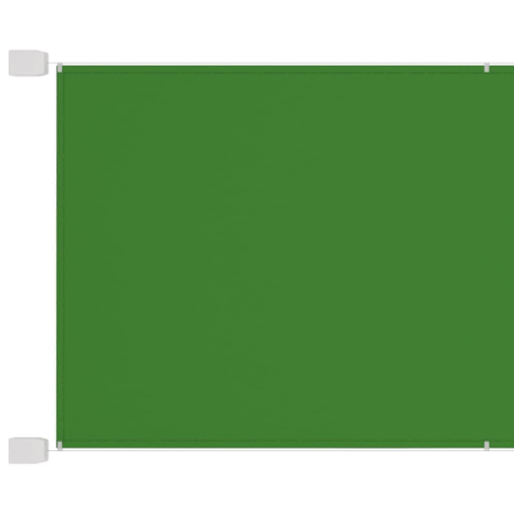 vidaXL vertikaalne varikatus, heleroheline, 60 x 800 cm Oxfordi kangas hind ja info | Päikesevarjud, markiisid ja alused | kaup24.ee
