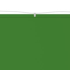 vidaXL vertikaalne varikatus, heleroheline, 60 x 420 cm Oxfordi kangas hind ja info | Päikesevarjud, markiisid ja alused | kaup24.ee