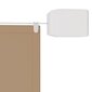 vidaXL vertikaalne varikatus, pruunikas, 100 x 600 cm, Oxfordi kangas hind ja info | Päikesevarjud, markiisid ja alused | kaup24.ee