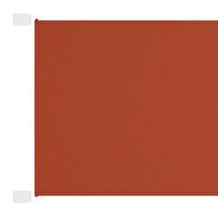vidaXL vertikaalne varikatus terrakota 200x420 cm Oxfordi kangas hind ja info | Päikesevarjud, markiisid ja alused | kaup24.ee