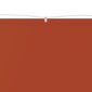 vidaXL vertikaalne varikatus, terrakota, 140 x 800 cm, Oxfordi kangas цена и информация | Päikesevarjud, markiisid ja alused | kaup24.ee